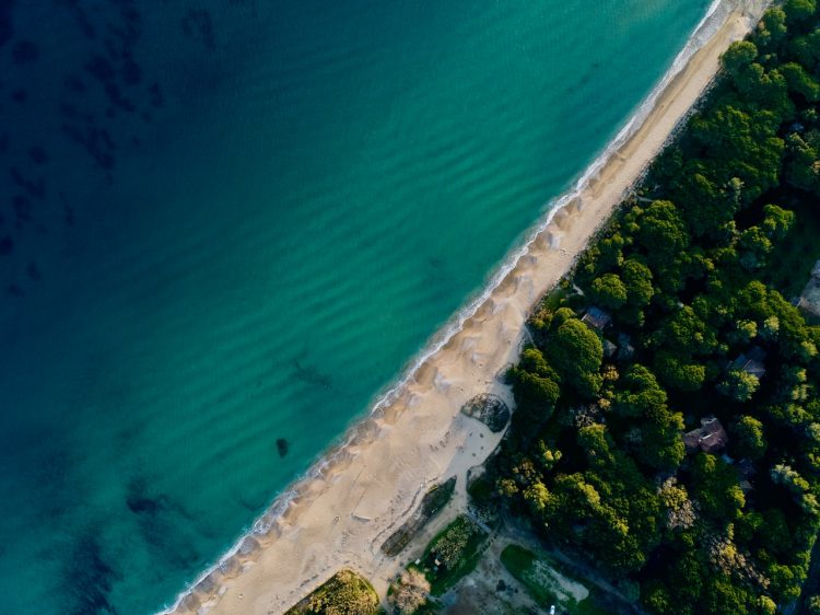 Plage sur la Côte d'Azur