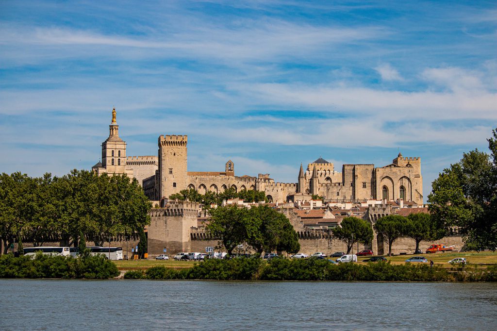 vue de la ville d'Avignon